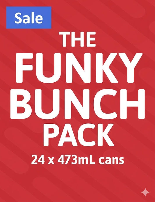 Sawdust City Funky Bunch Pack - Mixed Pack x 473ml Cans